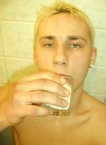 Blond boy enjoys getting naked and showing off. by EU Twinks