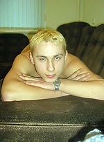 Blond boy enjoys getting naked and showing off. by EU Twinks