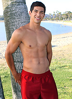 Brunette jock Alex jerking off dick by SeanCody