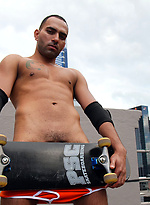 Our newest mate Ali Halibi strips naked on the roof by Bentley Race