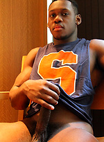 Mister Muscles - 18 year old college football player strips for Ben by Bentley Race