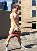 Brent Tyler\\\\\\\'s first time naked out in the city by Bentley Race