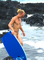Cirrus is Back Surfing Naked in Hawaii! by Island Studs