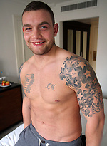 Straight mate Andy showing off his very thick cock to Ben by Bentley Race