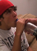 Massive dicked fratboy Jackson inflicting a serious ass pounding on Jacob\\\\\\\'s little ass by Fraternity X