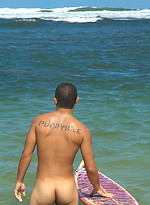 Kaipo - Real Hawaiian Surfer Jerks Off Out in Public! by Island Studs