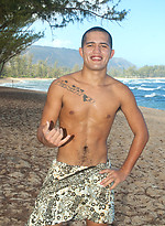 Kaipo - Real Hawaiian Surfer Jerks Off Out in Public! by Island Studs