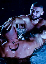 Aymeric De Ville, Hunter Marx and Francois Sagat Incubus Scene 3 by TitanMen With Hunter Marx