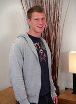 Hunky Rugby Stud Sebastian Plunges in a Few Toys! Athletic and What a Great Erect Uncut Cock! by English Lads