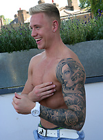 Rugby Hunk and Personal Trainer Callum Stuart - Favourite Straight Blond Returns! by English Lads