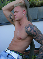 Rugby Hunk and Personal Trainer Callum Stuart - Favourite Straight Blond Returns! by English Lads