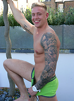 Rugby Hunk and Personal Trainer Callum Stuart - Favourite Straight Blond Returns! by English Lads