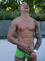 Rugby Hunk and Personal Trainer Callum Stuart - Favourite Straight Blond Returns! by English Lads