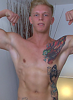 One Enthusiastic Wanker - Tom is Toned, Muscular, Tattooed - A Straight Hunk with a Big Uncut Cock! by English Lads