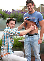Straight Hunk Doug fucks his First Guy and Justin gets it Good and Rough from Doug\\\'s Massive Uncut Tool! by English Lads