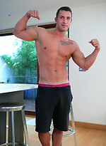 Personal Trainer James Branson - Tall, Muscular, Tanned, Ripped and Hung - Do Men Cum Much Better! by English Lads