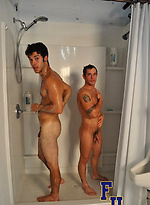 Diego and Clayton ping-pong blowjobs by Naked Frat House