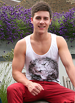Straight Young Pup Joel Shaw - Still Growing his Uncut Cock is now Bigger & Thicker than Before! by English Lads