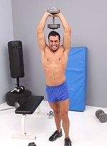 Tyler Hunt workout routine by Straight Guys 4GE