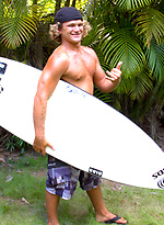 Bo - Straight Surfer Dude Eats His Own Cum! by Island Studs
