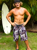 Bo - Straight Surfer Dude Eats His Own Cum! by Island Studs