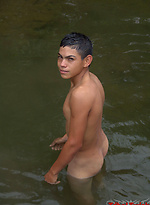 Juancho jerking off dick by Tribal Twinks