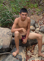 Juancho jerking off dick by Tribal Twinks