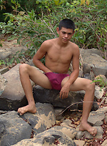 Juancho jerking off dick by Tribal Twinks