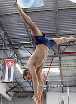 Ruggerbugger have amazing photos of Cuban-American gymnast Danell Leyva naked! by Ruggerbugger