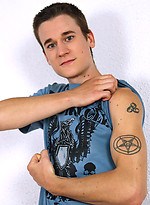 Tattooed boy Jessy by Squirtz