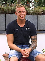 Straight Personal Trainer Callum - Rock Hard Uncut Throbbing & That\\\'s at the Start! by English Lads