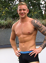 Straight Personal Trainer Callum - Rock Hard Uncut Throbbing & That\\\'s at the Start! by English Lads