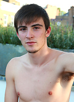Lean and Toned Young Pup Jorge What a Beautiful Erect Uncut Cock! by English Lads