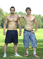 Muscle hunks Tomas and Milos hunks by William Higgins