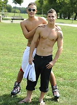 Lukas and Zdenek by William Higgins