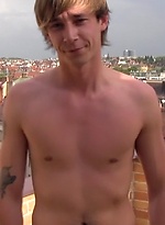 Czech Hunter 45. Czech boy sucking off dick and gets facial for cash. by Czech Hunter