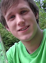 Czech Hunter 49. Czech boy sucking off cock outdoors. by Czech Hunter