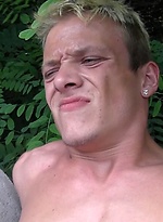 Czech Hunter 52. Blond czech boy gets facial. by Czech Hunter