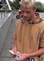 Czech Hunter 52. Blond czech boy gets facial. by Czech Hunter