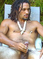 Keoki - Ripped Furry Hawaiian\\\'s EXPLOSIVE Eruption of Cum! by Island Studs