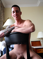 Stroking my fat cock - Straight mate Kevin Lucas by Bentley Race