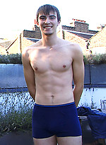 Young Straight Triple Jumper Jorge with a Perfectly Formed Rock Hard Uncut Erection! by English Lads