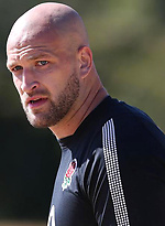 Harlequins rugby star George Robson with his cock and balls peeking out during a scrum! by Ruggerbugger