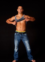 Jacob Gamble shows off his smooth chiseled pecs and abs and jerks off for your pleasure. by Randy Blue