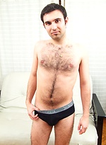 Frank Jhonson jacking off his uncut dick by Raging Stallion