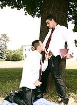 Lucio Maverick and Steve Hunt fucking outdoors by Jocks Studios With Steve Hunt