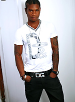 Ebony muscle stud Pablo by Squirtz