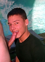 Sexy stud with hot tats fucks his buddy pool side. by Mount Equinox