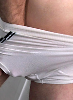 TJ strokes his big cock by Squirtz