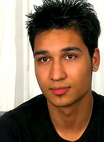 Kumar strokes his indian uncut dick by Squirtz